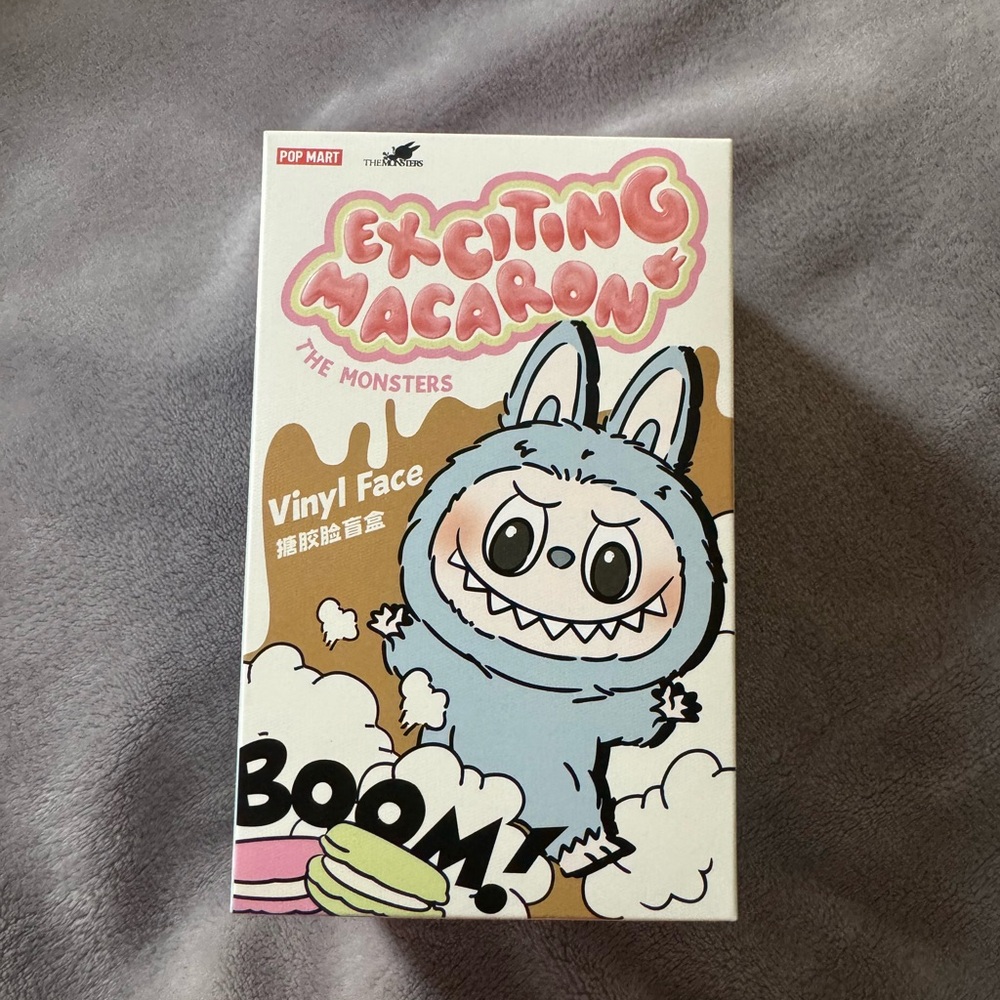 Exciting Macaron Vinyl Face Toy